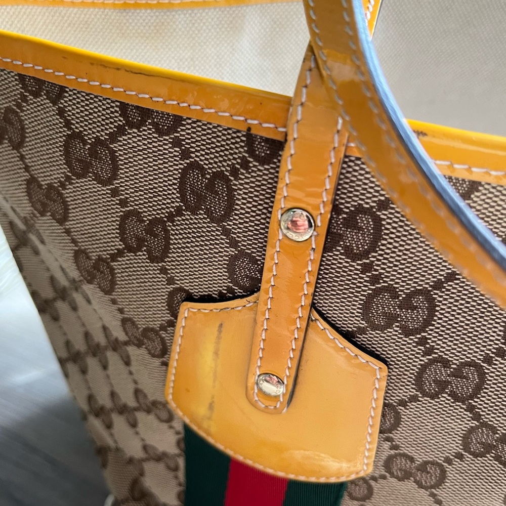 Gucci GG Monogram Canvas “Jolicoeur”medium Tote - Picture 15 of 17